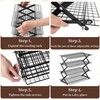 Pleafind 4 Tier Collapsible Cooling Rack - 3 Setting Design,
