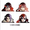 Naruto Anime 3D Lenticular Motion Sticker Itachi Uchiha