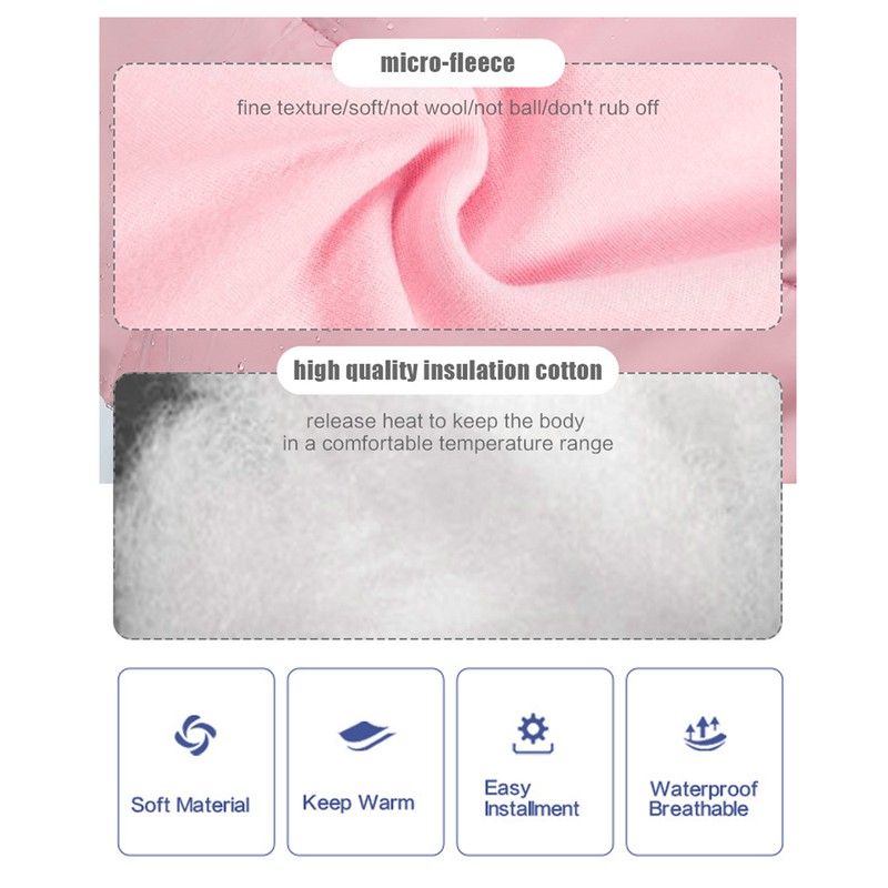 Universal Soft Baby Sleeping Bag Blanket Thicken Cushion Footmuff for