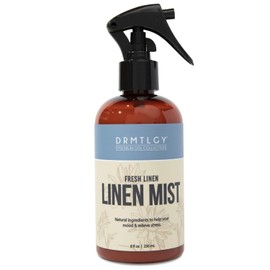 DRMTLGY Natural Fresh Linen Mist and Room Spray - Pure Essential Oils for a Pillow Spray, Linen Mist, and Fabric Spray - Aromatherapy Spray for Relaxation and Sleep, 8 oz