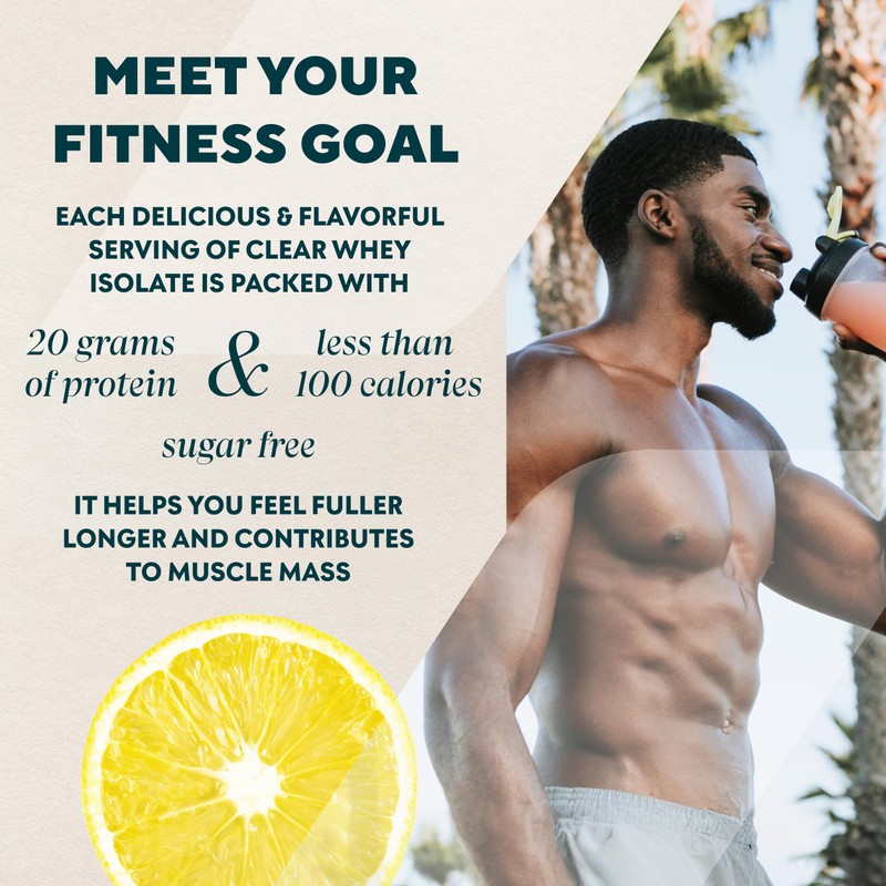 Myprotein Clear Whey Isolate Protein Powder, 1.9 Lb (35 Servings)