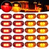 PSDRIQQ LED Trailer Lights Kit Front Rear Side Marker Clearance