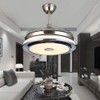 A Million 36” Modern Ceiling Fan Light with Smart Bluetooth