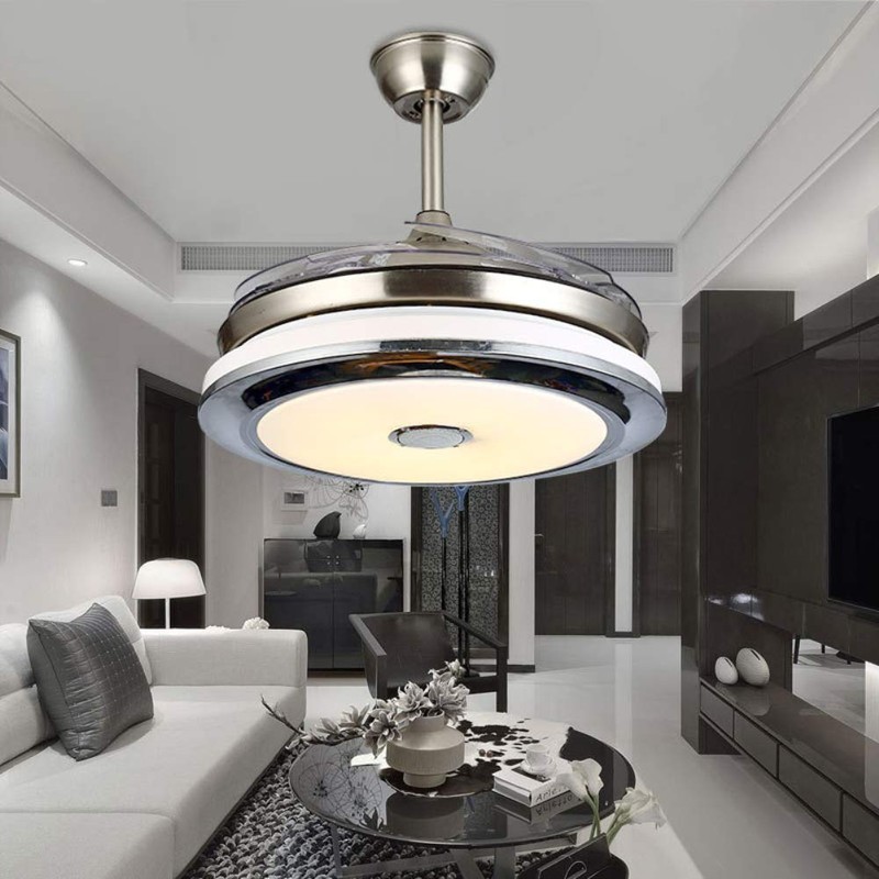 A Million 36” Modern Ceiling Fan Light with Smart Bluetooth