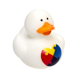 Autism Awareness Rubber Ducks (2") (12 Pack) for Awareness and Events, Bath Tub Toys and Jeep Duck Ducking.