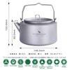 Boundless Voyage Titanium Kettle, 33.8 fl oz (1 L), Full