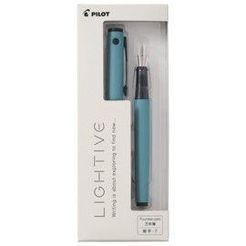 Pilot Lightive Fountain Pen, Fine Nib, Turquoise PFLT1TQF PILOT