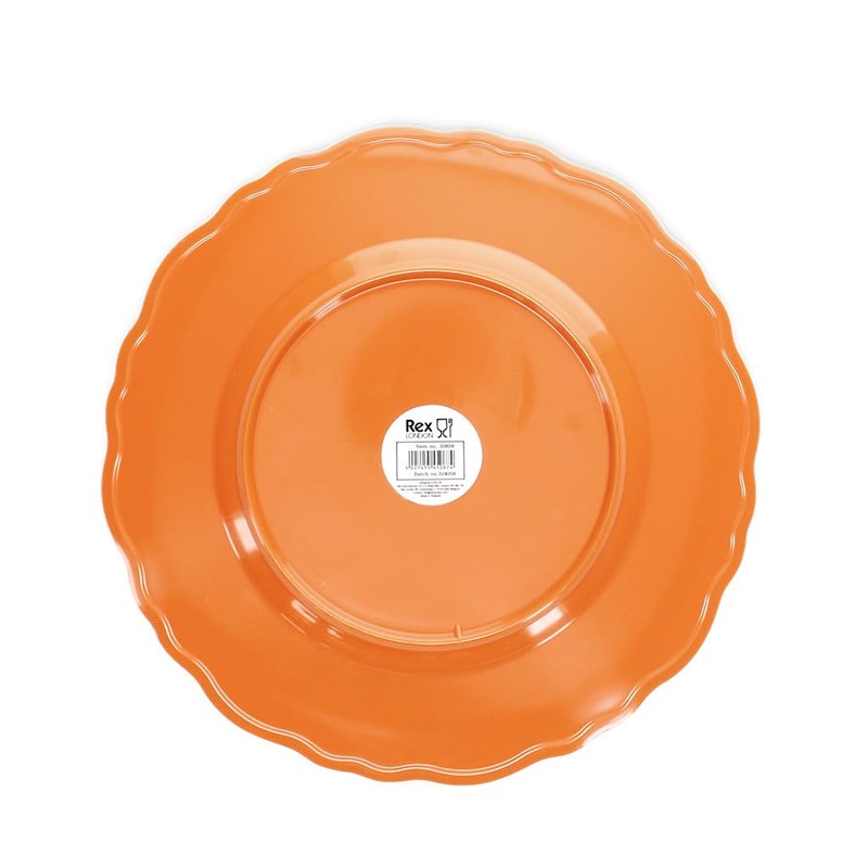 Rex London Melamine Plate (20cm) - Orange