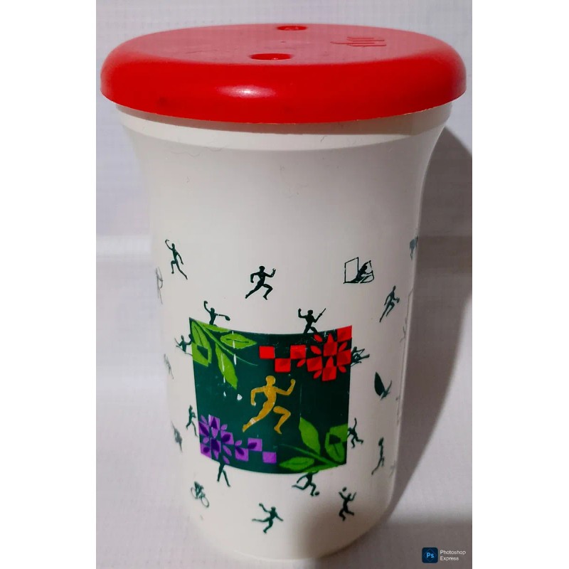 Vaso De Plástico Auténtico Original Olimpiadas Atlanta 1996 (Usado)