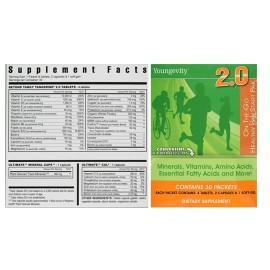 Youngevity Healthy Body Start Pak 2.0  On-the-go (30 packets) youngevity