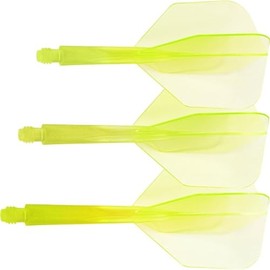 Condor Darts AXE shape neon yellow long 33. 5mm 3pcs