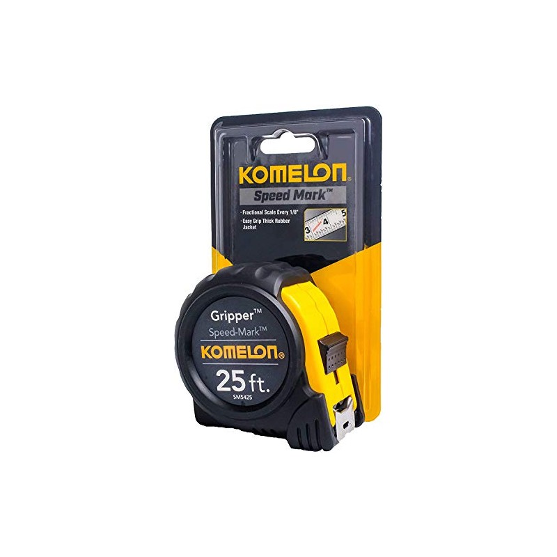 Komelon Usa Sm5425 25' X 1" White Speed Mark Tape
