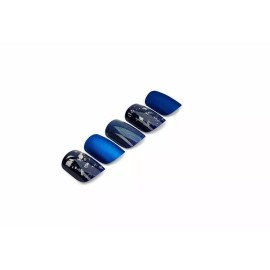 Ardell Professional Nail Addict False Nails Matte Blue 24ct Nails Design Premium