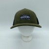 Dickies Snapback Hat Cap Corduroy Trucker Solid Green Mesh Adjustable