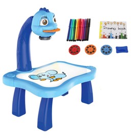 Child Learning Desk Detachable Children's Intelligent Projection Painting Machine Toy Early Education Drawing Board Table Gift For Kids
