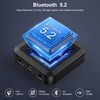 JXTZ Bluetooth 5.2 Transmitter Receiver, aptX Low Latency HD Bluetooth