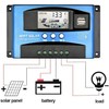 100A MPPT Solar Charge Controller 12v/24v Current Auto Focus MPPT
