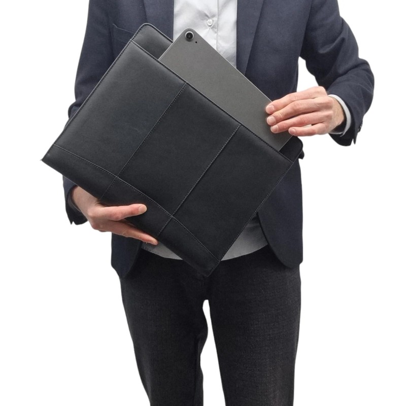 Bundle Leather Writing Case A4 Model Paris with Waterman Pen