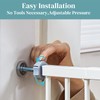 InnoTruth 29-39.6" Baby Gate for Stairs, Auto Close Both Sides