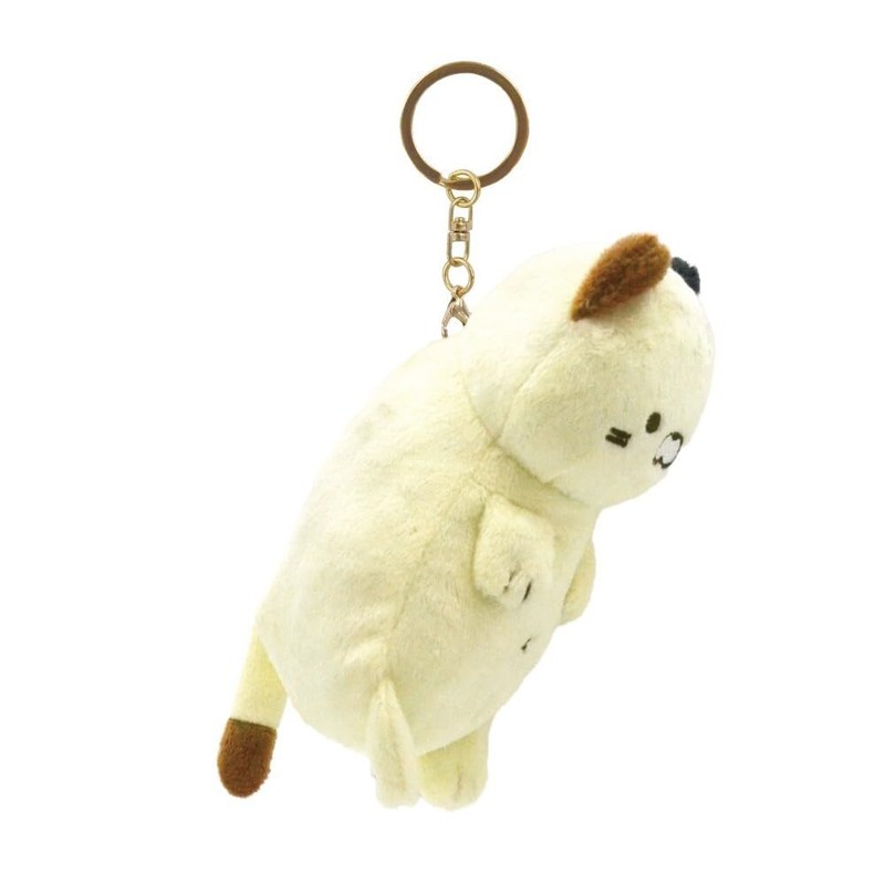 Yamani 11639 Tsumamikko Mascot with Zipper, Mikemura-san Approx. H 4.7