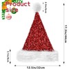 Christmas Sequin Santa Hat Bling Santa Hat Glittery Sparkly Santa