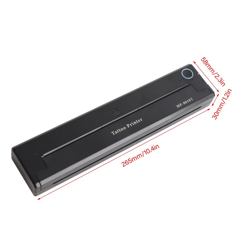 Tattoo Printer Machine Mini 2000mAh Wireless Thermal Tattoo Stencil Printer