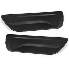 GRAND ORANGE Fog Light Covers Black Set of 2 Driver & Passenger Side Compatible with Chevy Malibu 2013 2014 2015 2016 20768847 GM1039141 GM1038141 20768848