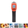 Temperature Gun, Infrared Thermometer 4 Colors Backlight On/off Selection for