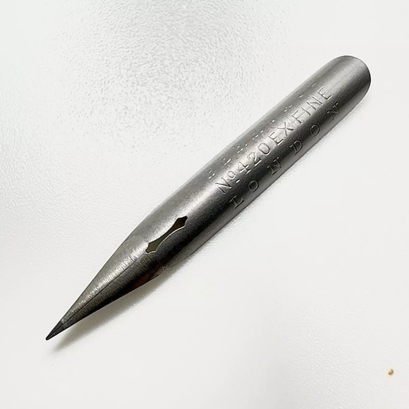 Perry & Co No. 420 EF Pen Nib RARE Dip