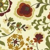 Twill and Birch Daphne Tie Up Drape Shade Valance, 33"