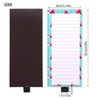 Roczential 3 Pack Magnetic Notepads for Refrigerator Grocery List Magnet