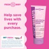 Fresh BREASTS Anti Chafing Deodorant Lotion to Powder, 3.4oz (2