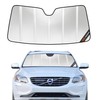Pigenius Windshield Sun Shade for Volvo XC60 2010-2017. Reflective Aluminum