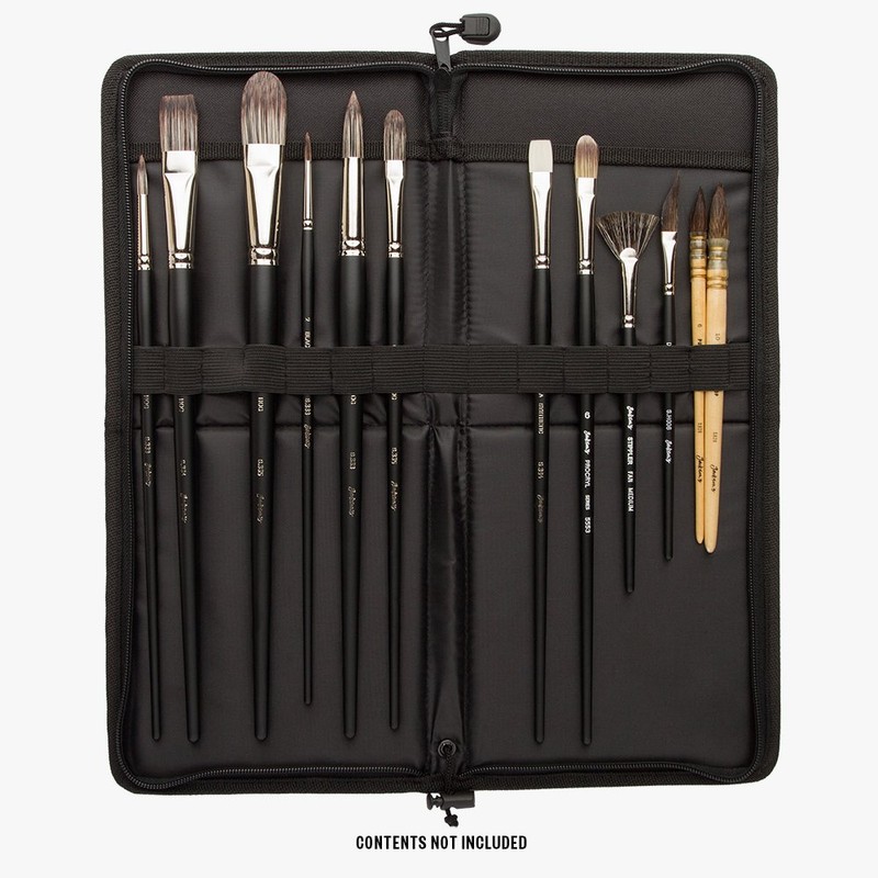 Jackson's : Brush Easel Case : LARGE Zip Fastening