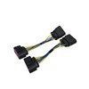 Tokinng Xenon HID Headlamp Headlight Connector Adapter, 14 to 10