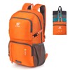 SKYSPER Ultralight Foldable Backpack with Wet Compartment - Waterproof and