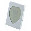 Sixtrees Romeo Heart Shaped silver plated photo frame for a
