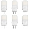 6pcs G4 LED Bulb 12V 360° Luminescence 360° Heat Dissipation