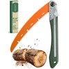 LAGOM Folding Camp Saw for Cutting Branches, 11.4" Curved Blade