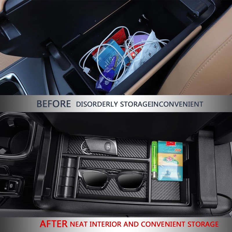 Treesiche Center Console Organizer Compatible with Lexus NX 2022 2023