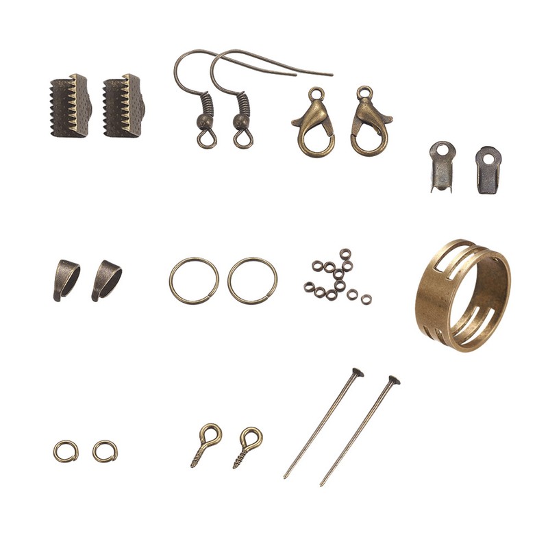 Jewelry Making Tool Kit Earring Crafts DIY Lobster Clasp Wax