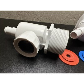 MAKHOON G52 Backup Valve 9-100-9001 Universal Wall Fitting Connector For Polaris