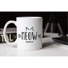 MoonWorks Coffee Cup Cat Meow Meow Meow Cat Tea Cup