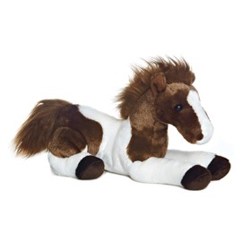 Aurora, 31477, Flopsie Horse Tola, 12In, Soft Toy, Brown and White
