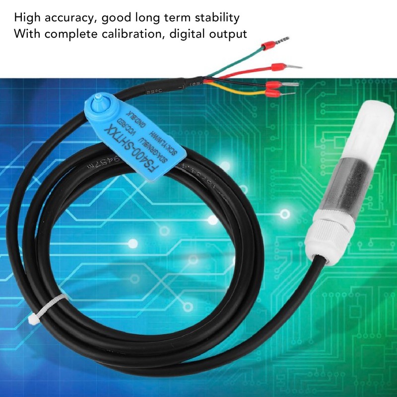 Soil Temperature Humidity Sensor High Accuracy Digital Soil Temp Moisture