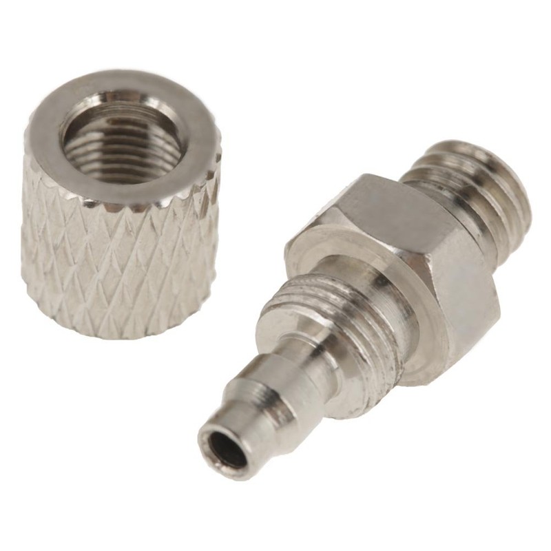 20Pcs M5 4mm Mini Pneumatic Push Air Fitting Straight Male