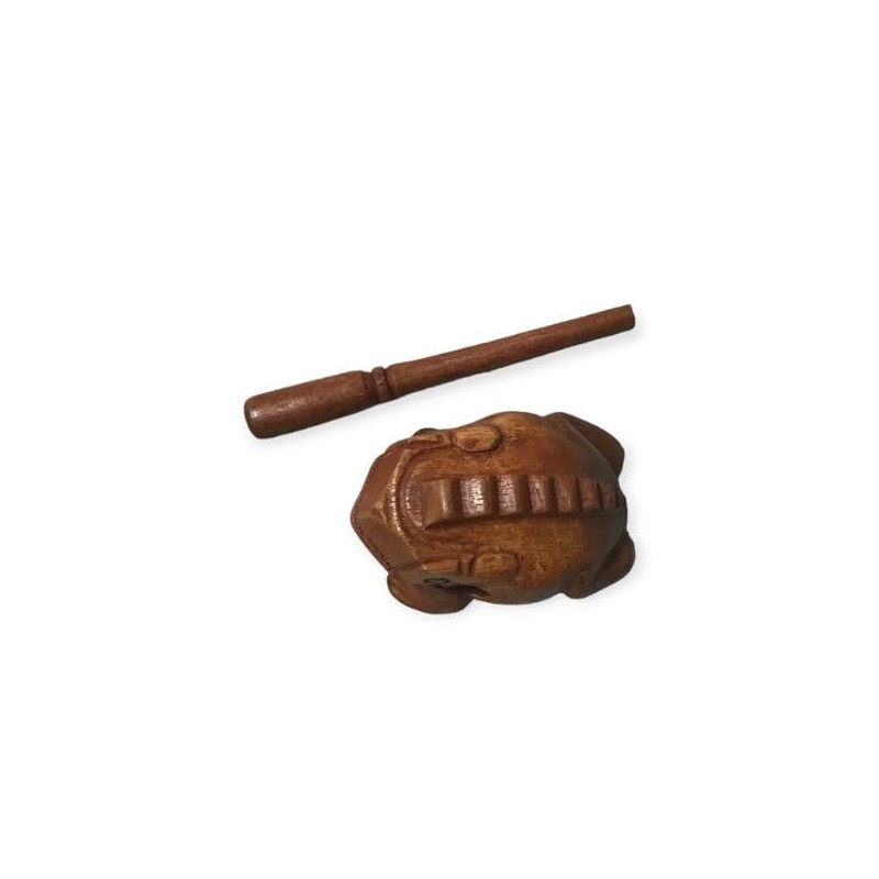 Wooden Frog Mini Guillo, Musical Instrument, Ethnic Musical Instrument, Frog,