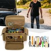 Rexmica Small Tool Bag for Men, Tool Storage Organiser with