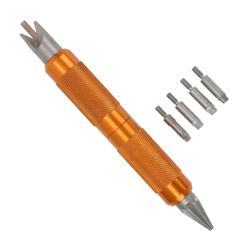Swivel Head Deburring Tool Aluminum Alloy Steel Deburring Tool Set