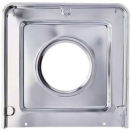 Range Kleen Style J Chrome-Plated Square Drip Pan, 9.125 x 9.3125 Inches